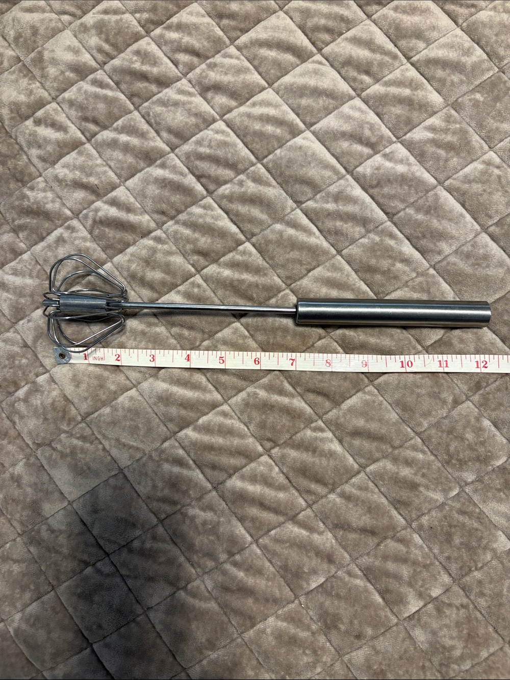 Handheld Stainless Steel Whisk - Silver - Picture 2 of 2